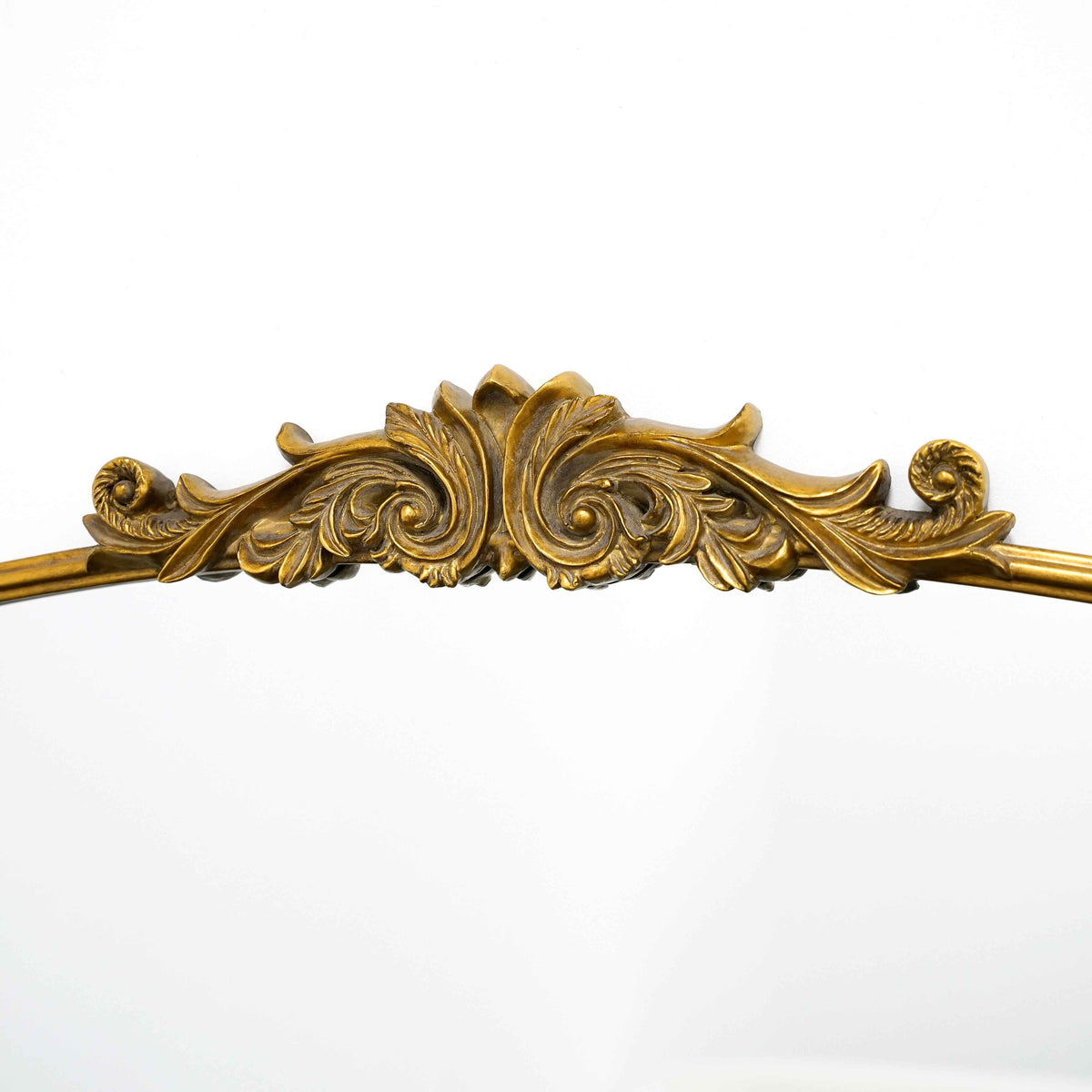 Amelia - Miroir Métallique Arqué Doré Pleine Longueur 186cm x 100cm