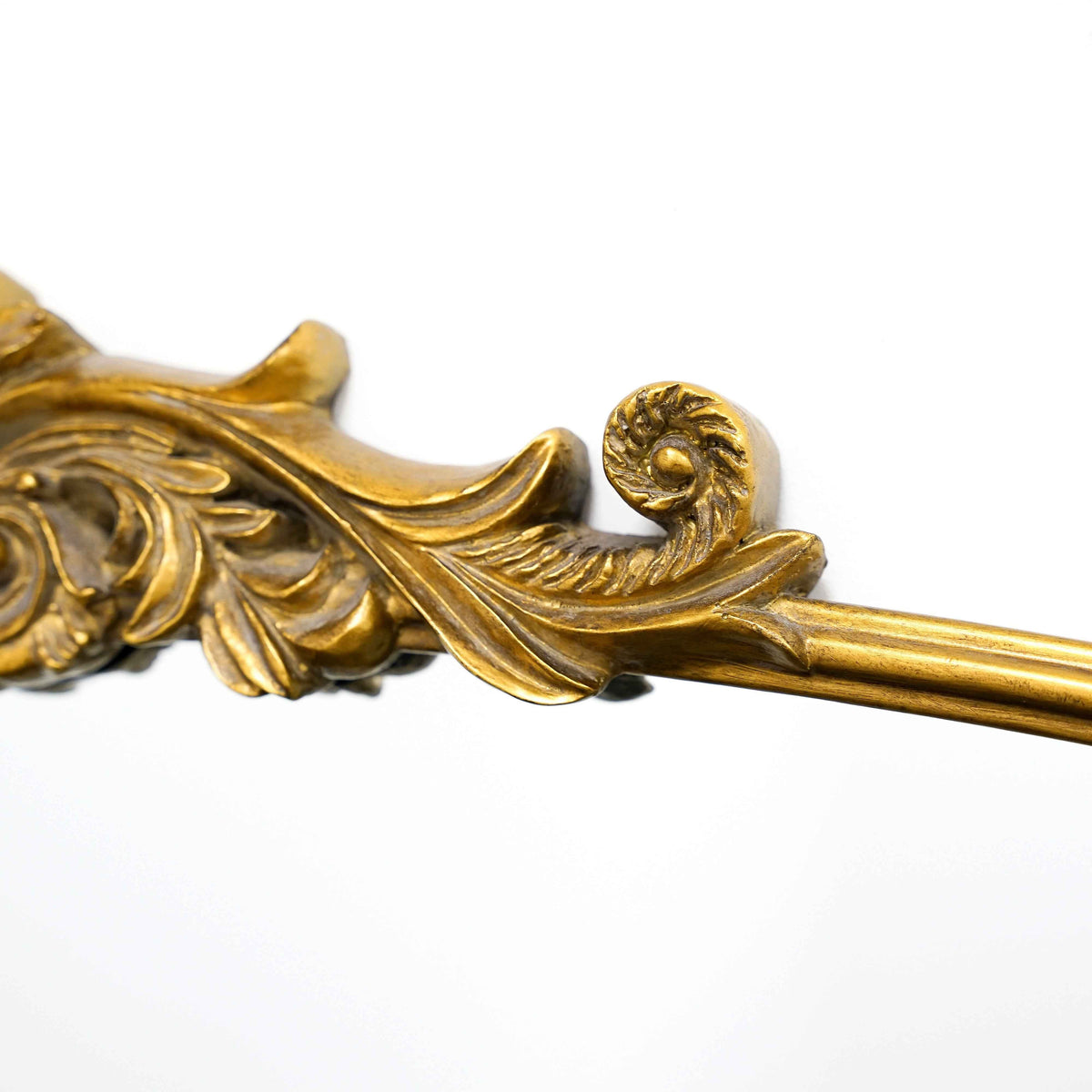 Amelia - Miroir Métallique Arqué Doré Pleine Longueur 186cm x 100cm