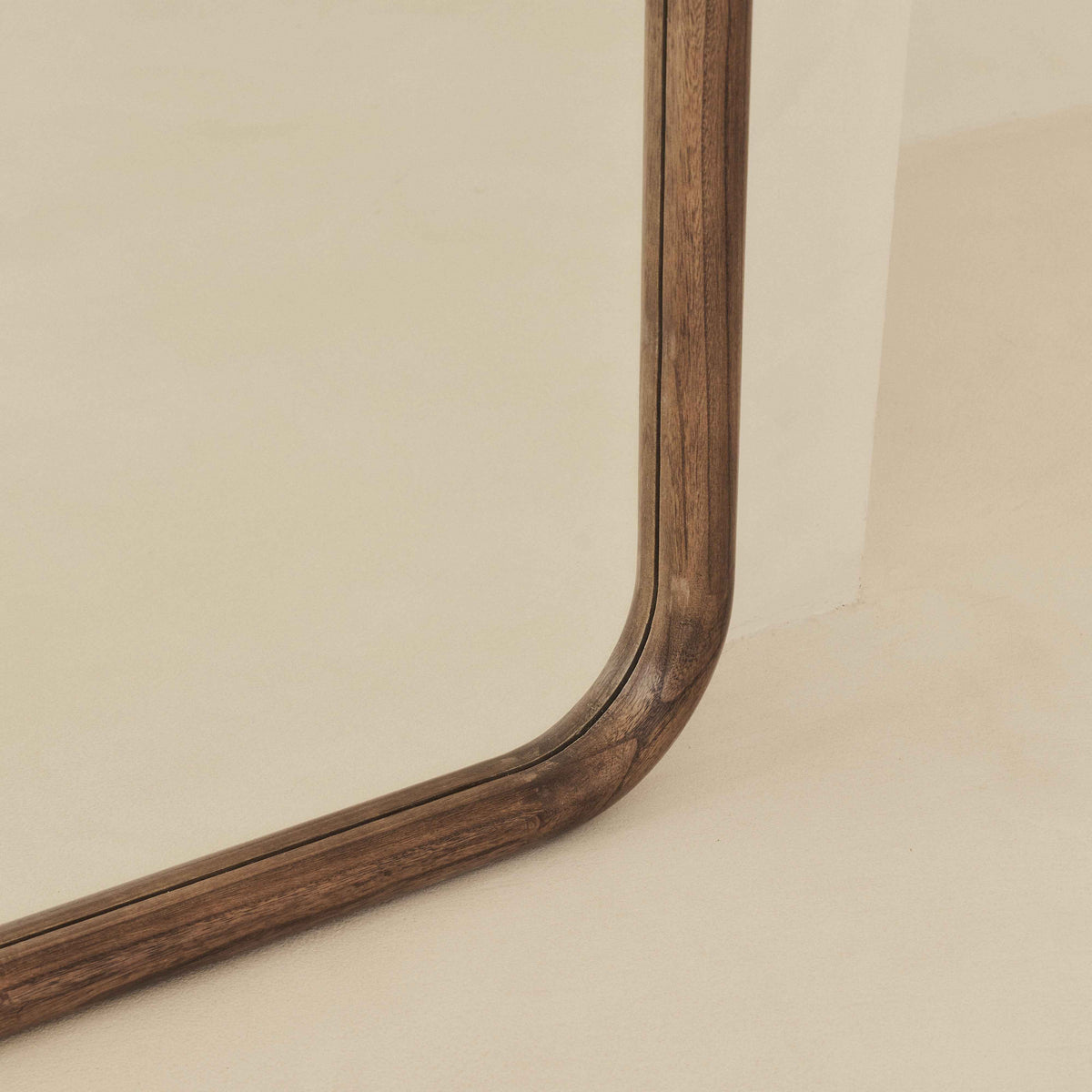 Amora - Miroir en bois chaud grand format plein pied arche 180cm x 90cm