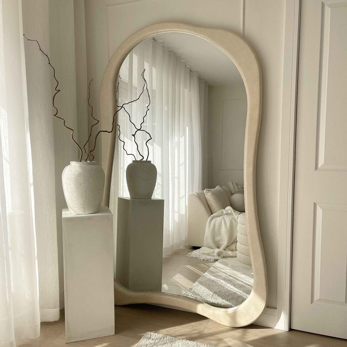 Arcurva - Miroir irrégulier extra large pleine longueur 190 cm x 120 cm