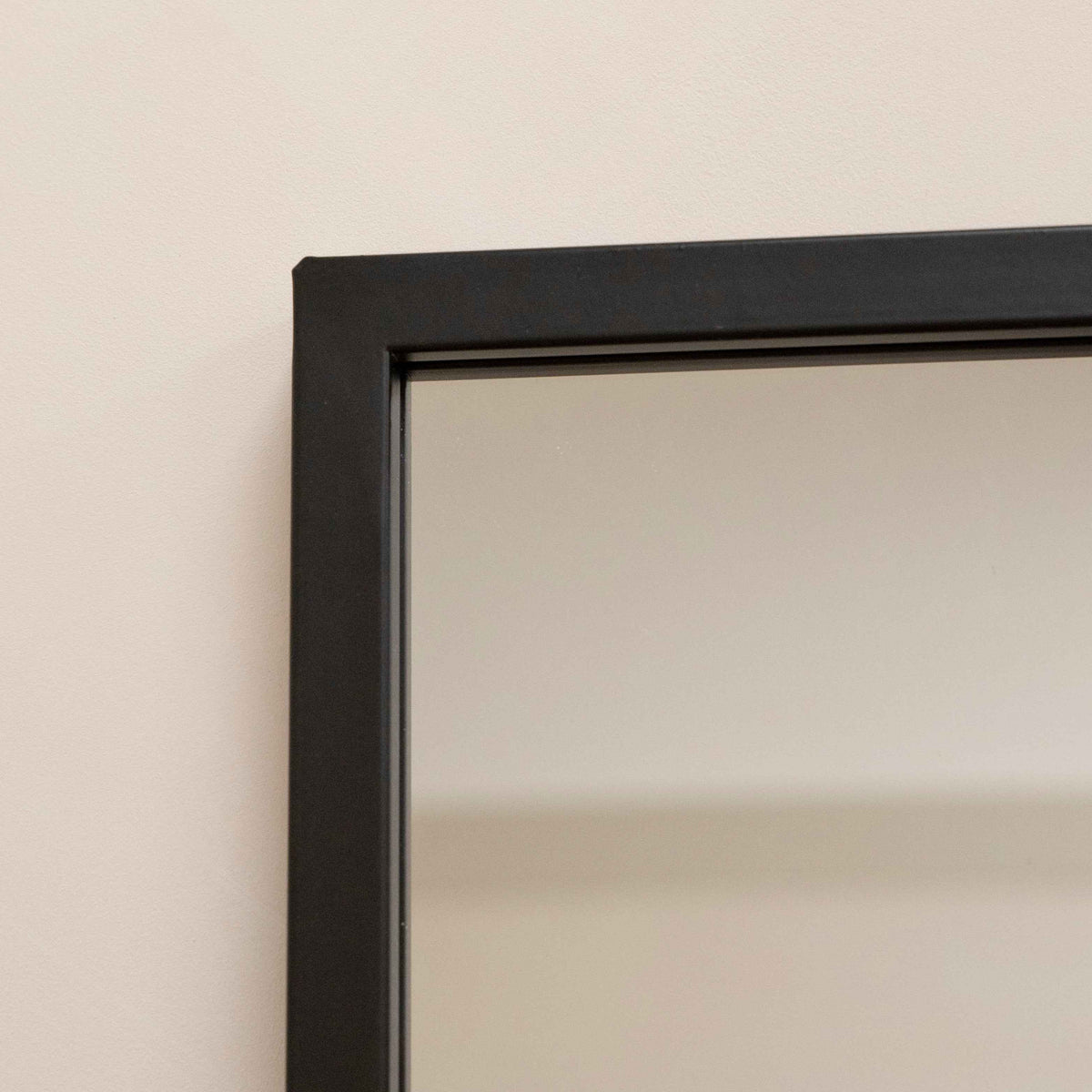Camden - Miroir industriel noir pleine longueur 179 cm x 119 cm