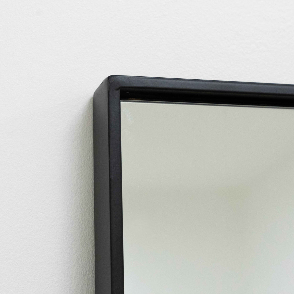 Theo - Miroir Métallique Noir Extra Large Pleine Longueur 200cm x 100cm