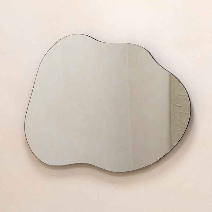 Edge - Miroir sans cadre irrégulier étang 84cm x 64cm
