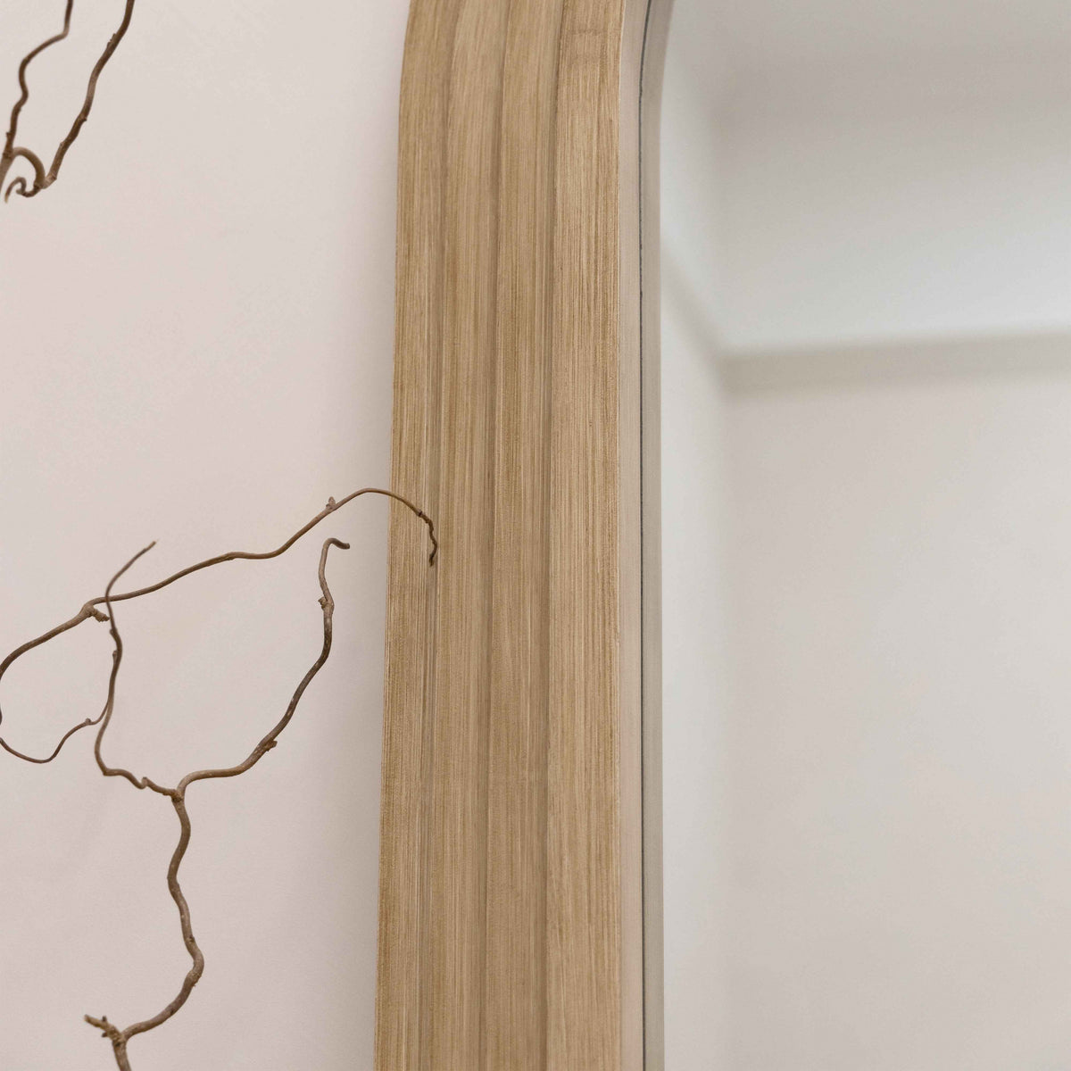 Luciana - Miroir en bois lavé arche pleine longueur 180cm x 110cm