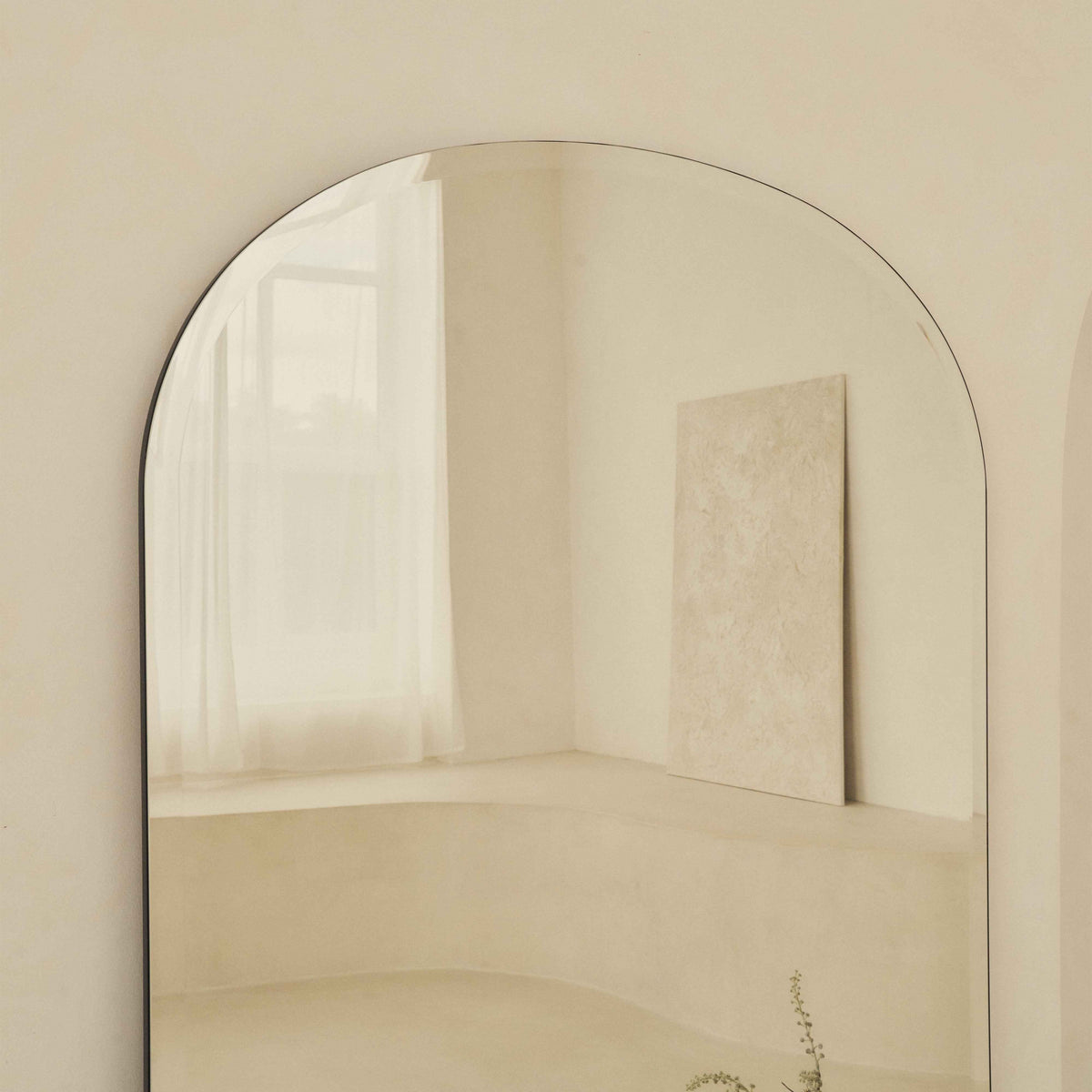 Vienna - Miroir biseauté sans cadre extra grand pleine longueur 180cm x 95cm