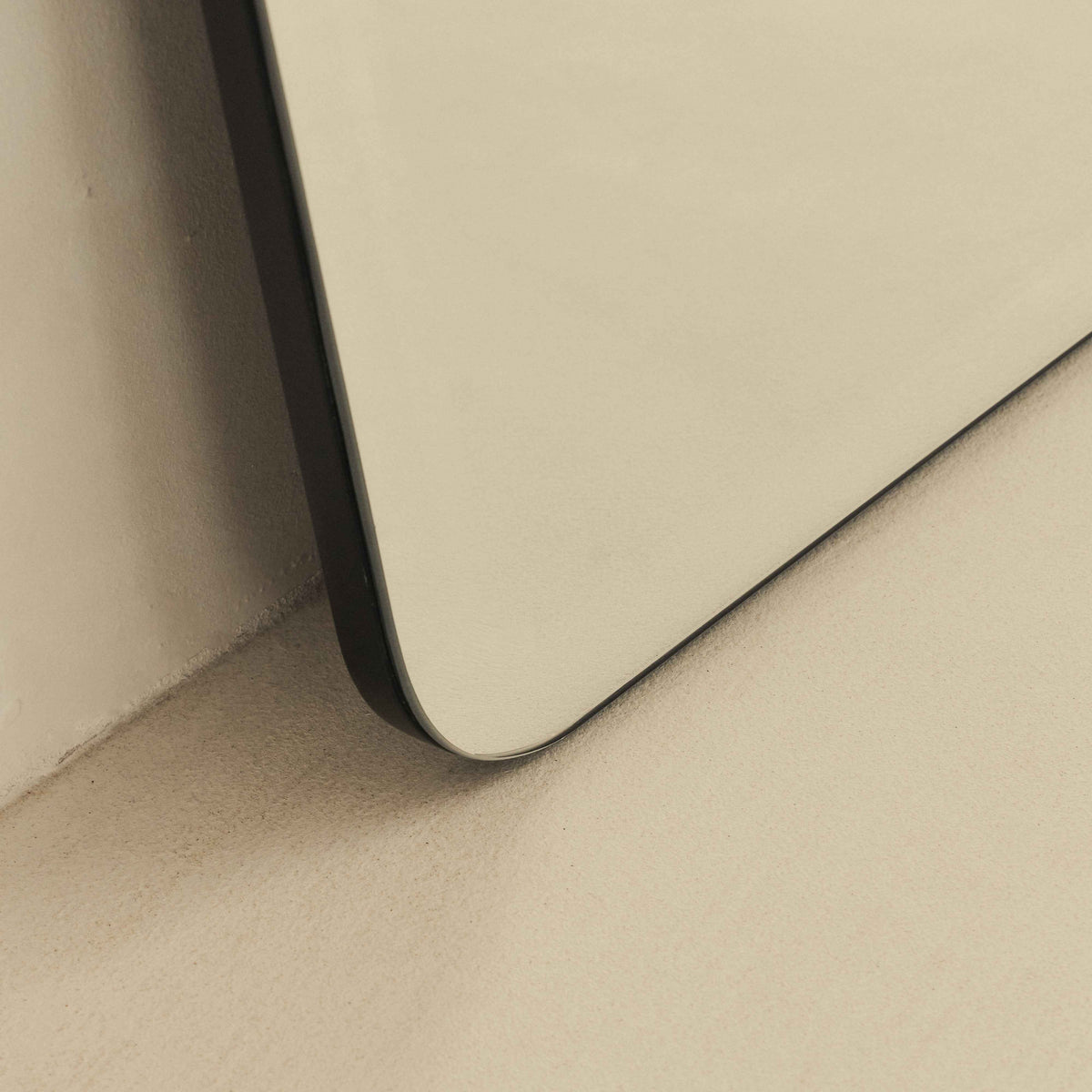 Vienne - Grand miroir sans cadre à biseau 95 cm x 70 cm pour manteau de cheminée