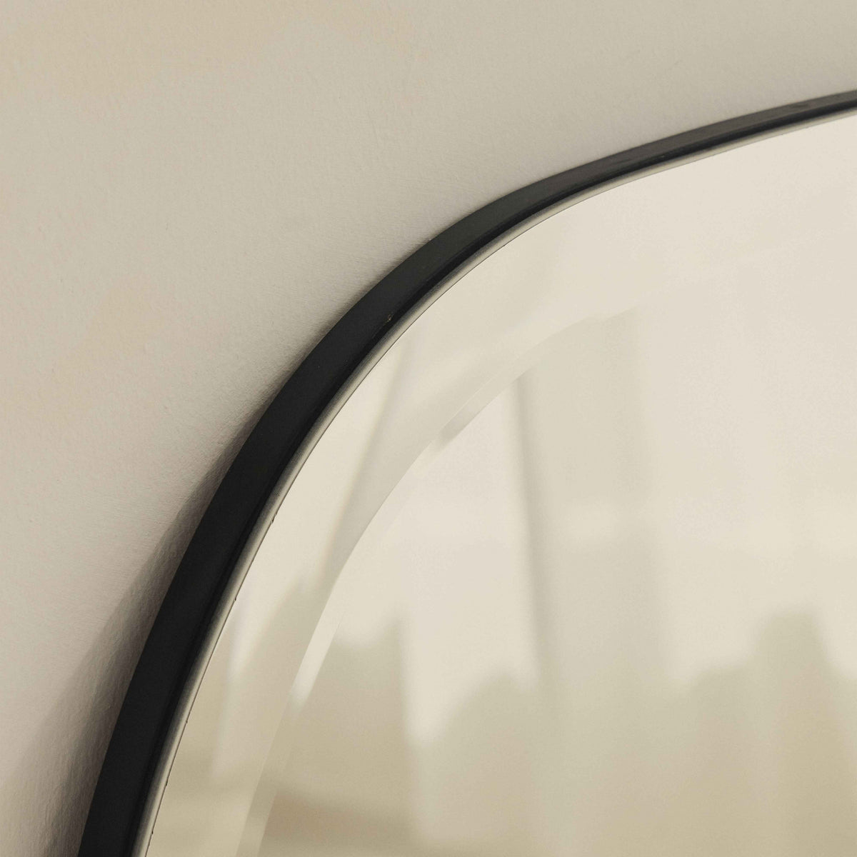 Vienne - Grand Miroir Biseauté Sans Cadre Courbé 100cm x 65cm
