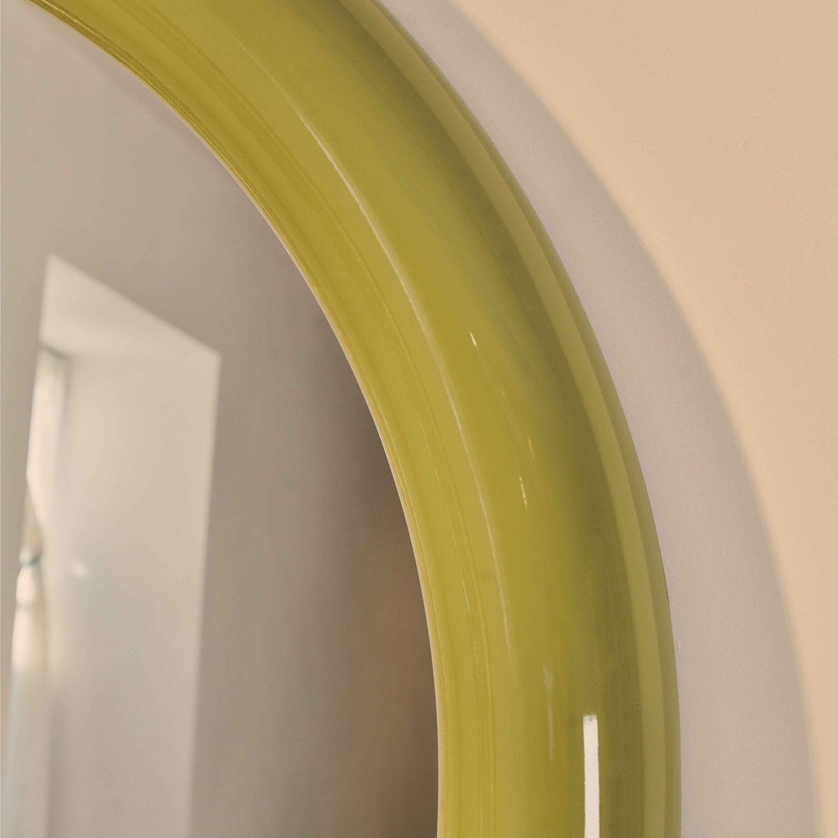Obsidienne - Miroir Extra Large Arqué Olive Brillant Pleine Longueur 200cm x 120cm