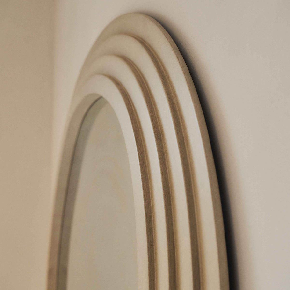 Luciana - Miroir Extra Large en Béton Irregular Pleine Longueur 200cm x 115cm