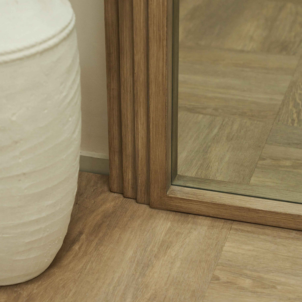 Luciana - Miroir en bois lavé arche pleine longueur 200cm x 100cm