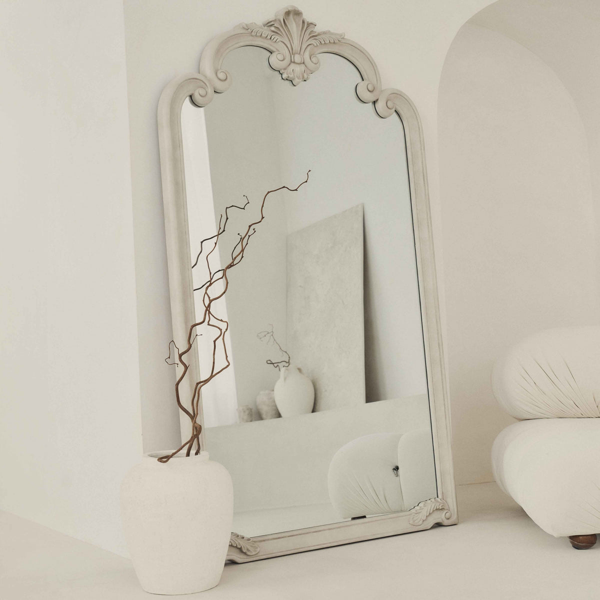 Pelazzo - Miroir Orné Extra Large Pleine Longueur 185cm x 104cm