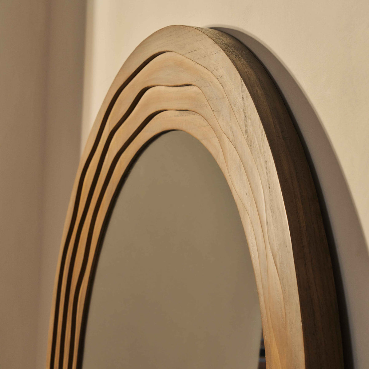 Lucelle - Miroir Arqué Extra Large Pleine Longueur Chaud 180cm x 120cm