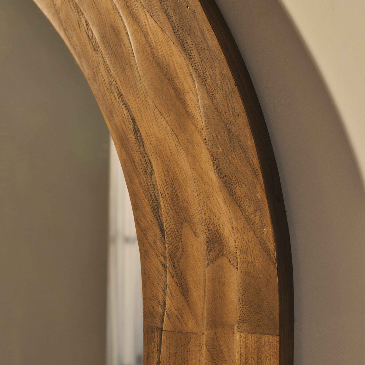 Lucelle - Miroir Arqué Extra Large en Bois