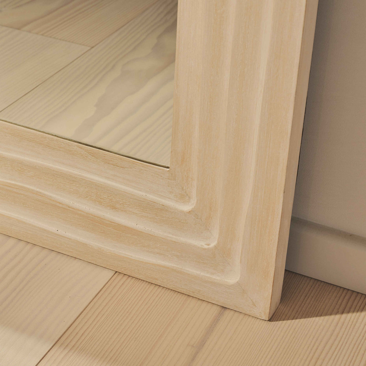 Lucelle - Miroir Arqué Extra Large en Bois