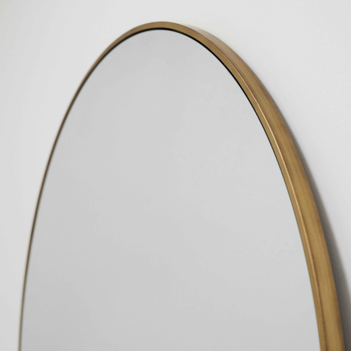 Liberty - Miroir Métallique Arqué Pleine Longueur Or 200cm x 120cm