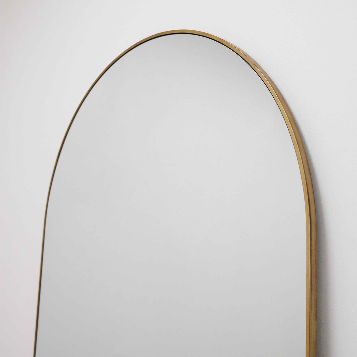 Liberty - Miroir Métallique Arqué Pleine Longueur Or 200cm x 120cm