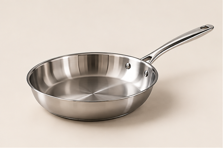 Poêle inox 22cm — visuel illustratif