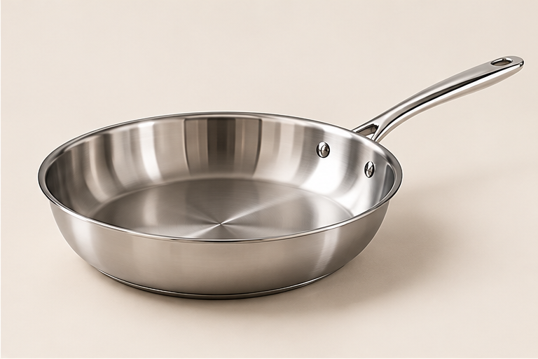 Poêle inox 26cm — visuel illustratif